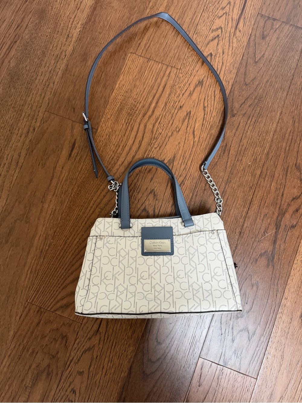 Calvin Klein Cream  Purse